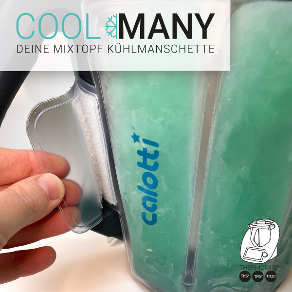 Calotti® Cool Many | Mixtopf-Kühlmanschette für Thermomix TM6, TM5, TM31